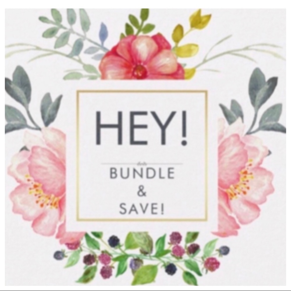 BUNDLE AND SAVE 15% OFF